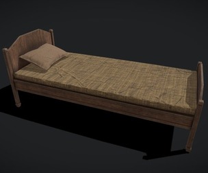 Medieval Single Bed