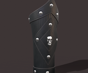 Skull Pirate Bracers