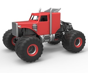 Monster Tow Truck 1:25