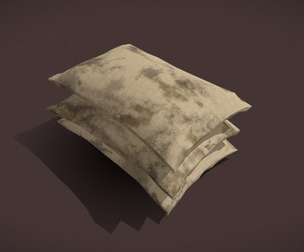 Burlap Sacks Stack Of Three Sacks