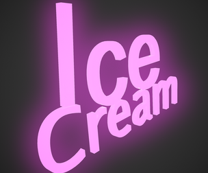 Ice Cream Sign