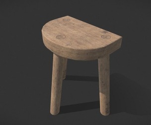 Stool 3 Legged