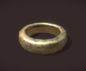 Gold Band Ring