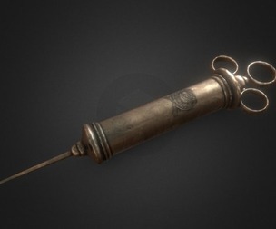 Medieval syringe
