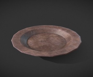 Wood Plate