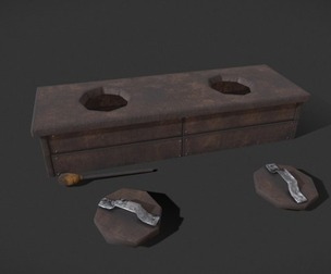 Medieval Hole Toilet