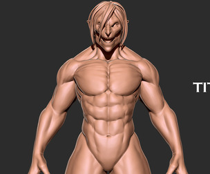 AOT - Eren Yeager 3D print model