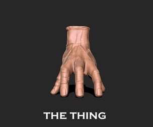 Thing - Wednesday series 3D print model