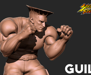 Street Fighter - Guile 3D print model