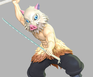 Demon Slayer - Inosuke Hashibira