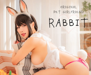 Original Character Concept Pet Girl friend RABBIT cosplay HaneAme