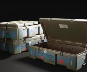 Ammo Crate - PBR Game Ready