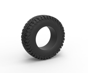 Offroad tire 107 Scale 1:25