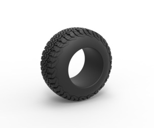 Offroad tire 108 Scale 1:25