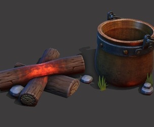 Camp Fire Cauldron