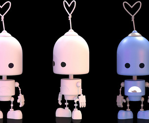 Blue Robot