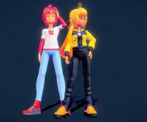Anime-Character-3D