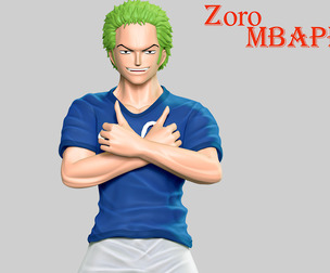 One Piece - Zoro Cosplay Mbappe