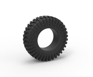 Offroad tire 109 Scale 1:25