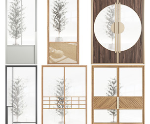 Set Modern Door 07