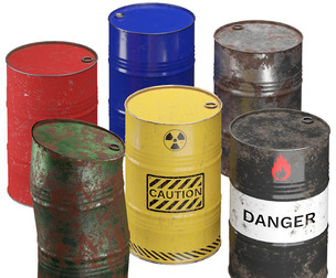 220 Liter Steel Barrel