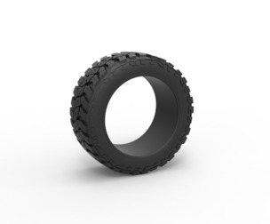 Offroad tire 111 Scale 1:25