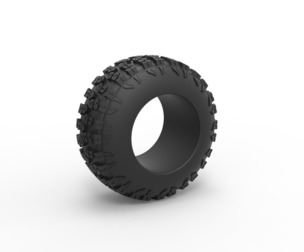 Offroad tire 113 Scale 1:25