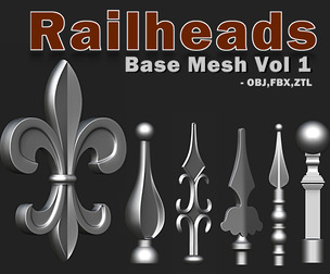 Railheads Base Mesh Vol 1