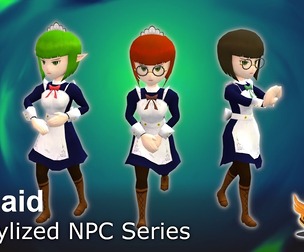 Stylized NPC - Maid
