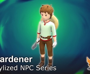 Stylized NPC - Gardener