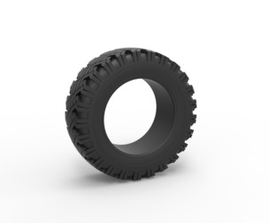 Offroad tire 116 Scale 1:25