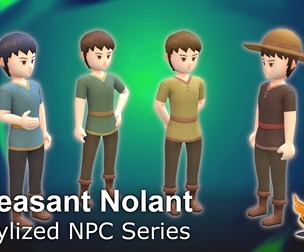 Stylized NPC - Peasant Nolant