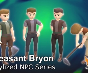 Stylized NPC - Peasant Bryon