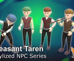Stylized NPC - Peasant Taren