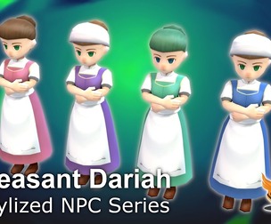 Stylized NPC - Peasant Dariah