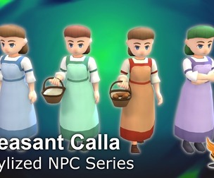 Stylized NPC - Peasant Calla