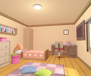 Anime Rooms - Game Props