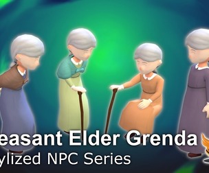 Stylized NPC - Peasant Elder Grenda