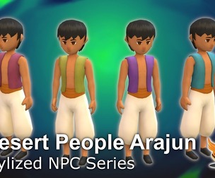 Stylized NPC - Desert People Arajun