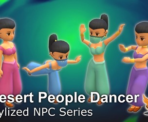 Stylized NPC - Desert People Dancer
