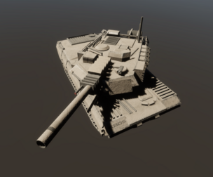 KB05 Heavy armored SciFi tank