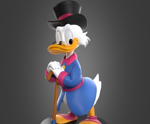 Scrooge McDuck for printing