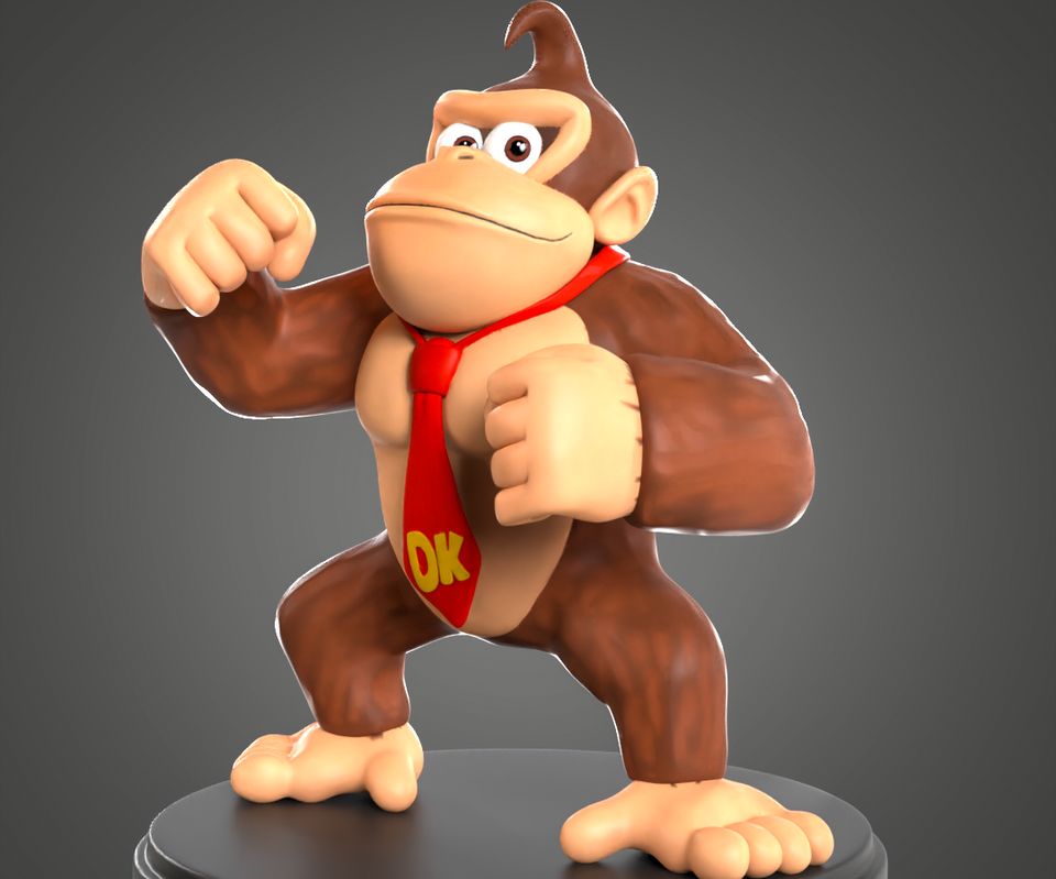 Donkey Kong for printing