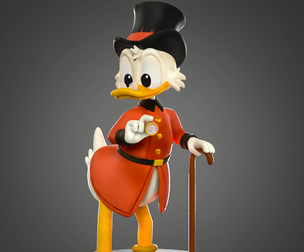 Scrooge McDuck for printing