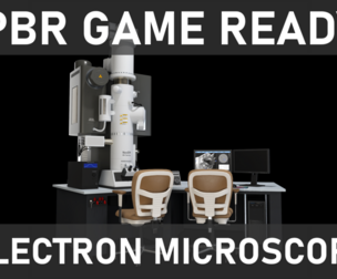RoschVault Electron Microscope PBR game ready.