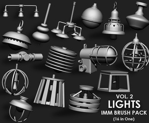 Lights IMM Brush Pack (16 in One) Vol 2