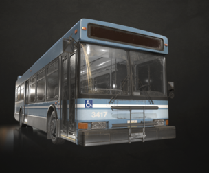 City Bus V2 - Low Poly