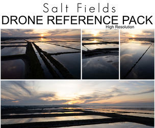 Drone Ref Pack - Salt Fields