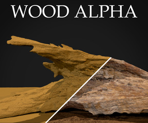 50 WOOD ALPHA (SEAMLESS) -VOL 1