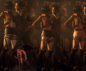 Ada Sexy Cosplay Mikasa re4
